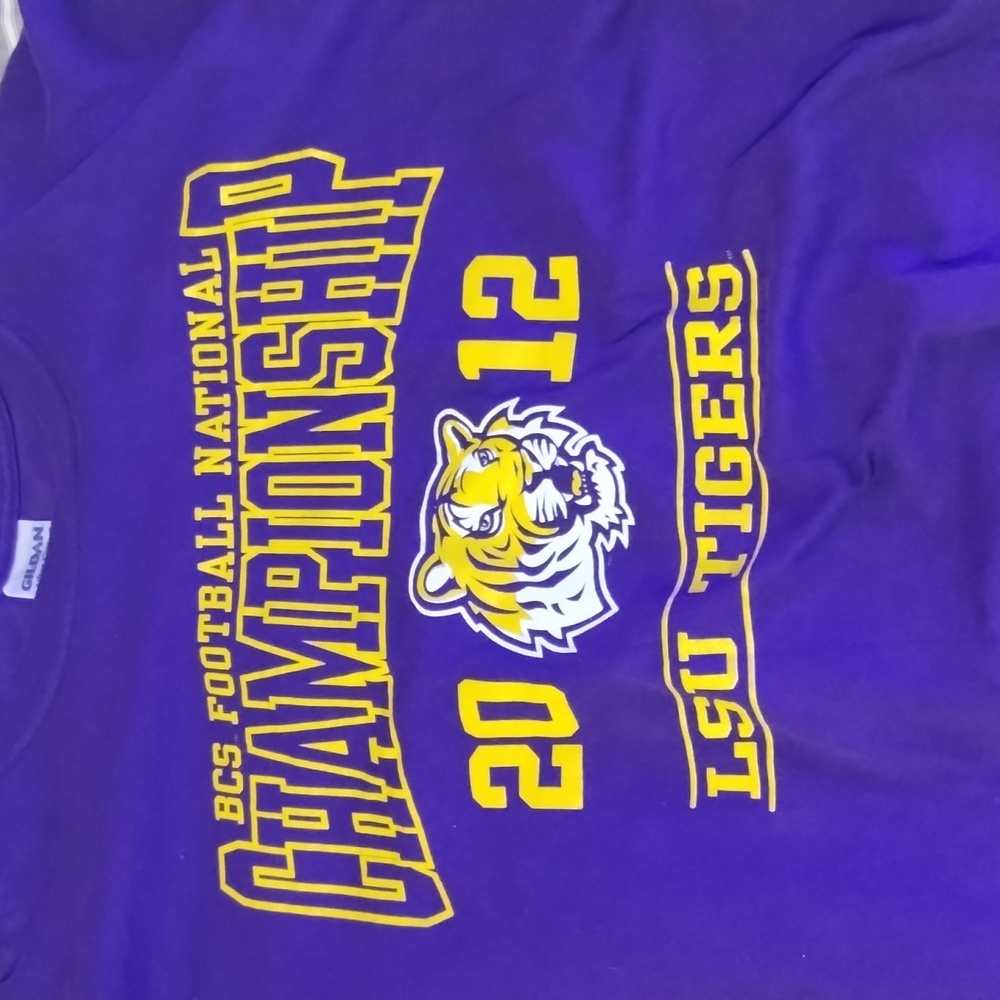 2012 BCS National Championship LSU shirt